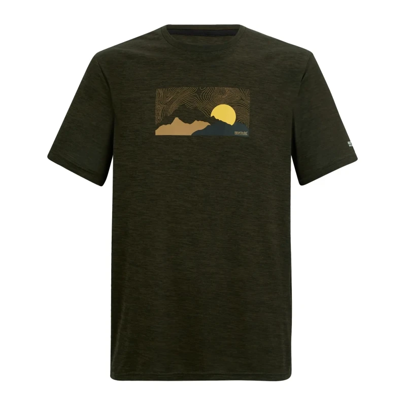 Image of T-Shirt Regatta Fingal Vert Male 5XL