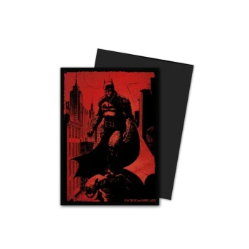 image of WM100 Matte Black Art Standard Sleeves - The Batman (Pack of 100)