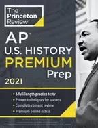 Image of princeton review ap u's history premium prep 2021 6 practice tests complete