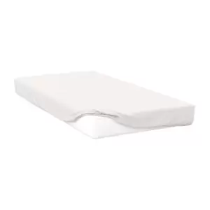 Image of Belledorm 200 Thread Count Cotton Percale Ultra Deep Fitted Sheet (Kingsize) (Ivory)