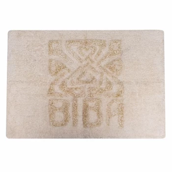 Image of Biba Biba Bath Mat - Border Cream