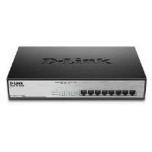 Image of D Link DGS 1008MP 8 Port Desktop Max PoE Switch
