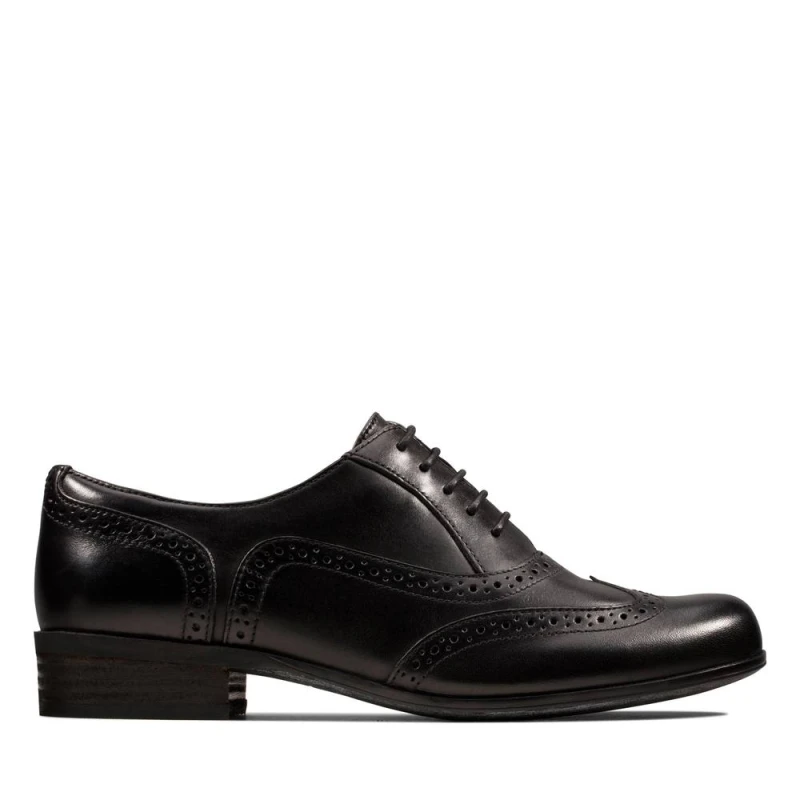 Image of Clarks Clarks Ladies Hamble Oak Shoes - Black 5
