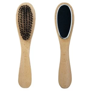 image of H and L Russel Russel 3-in-1 Wooden Clothes Brush