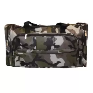 image of SOLS Weekend Holdall Travel Bag (ONE) (Camouflage)