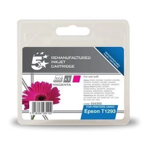 Image of 5 Star Office Epson Apple T1293 Magenta Ink Cartridge