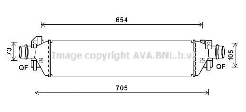 Image of Intercooler PRASCO OLA4664