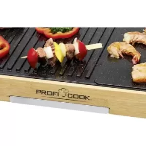 Image of Profi Cook PC-TYG 1143 Electric Tepannyaki table grill Wood, Black