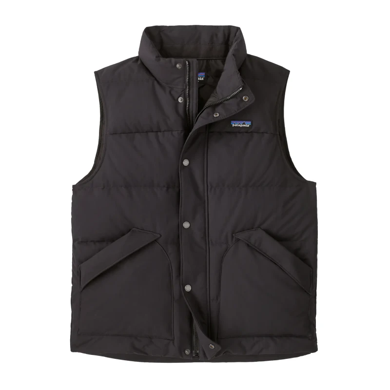 Image of Sleeveless Puffer Jacket Patagonia Downdrift Noir Male XS