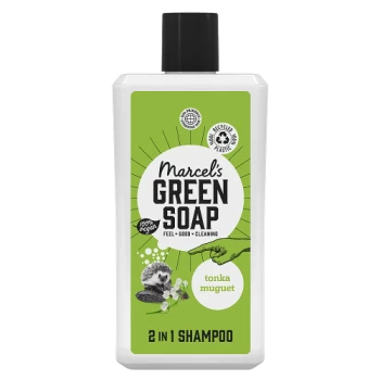 image of Marcel's Green Soap 2in1 Shampoo Tonka & Muguet - 500ml