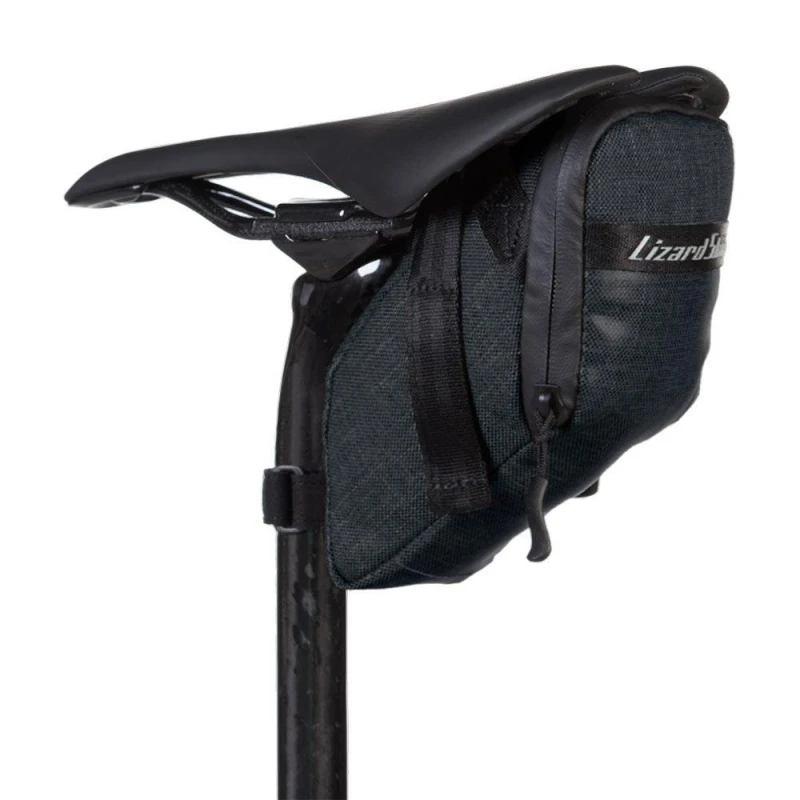 Image of Lizard Skins Mega Cache Saddle Bag Jet Black unisex One Size