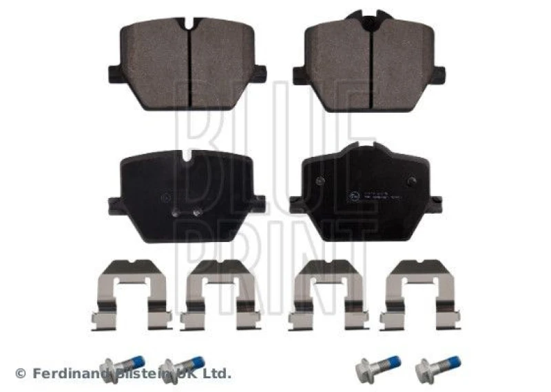 Image of Blue PRINT Brake pad set Blue PRINT ADBP420051
