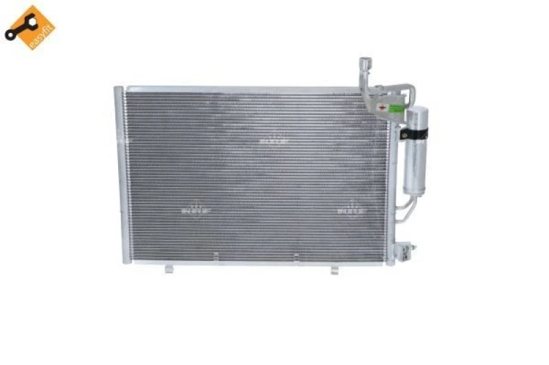 Image of NRF 350352 Condenser with dryer, with nitrogen filling Aluminium Condenser,air conditioning (448)
