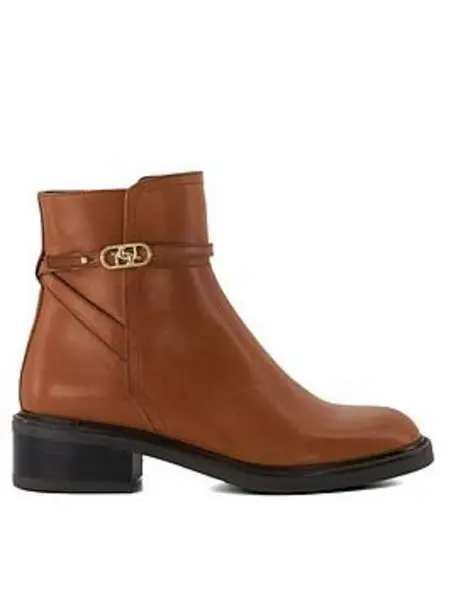 Image of Dune London Praising Ankle Boots Tan Brown VP1TQ Female 4,7