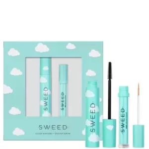 image of Sweed Lashes Cloud Mascara and Eyelash Growth Serum Set