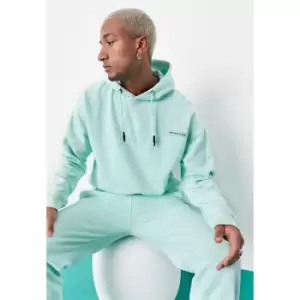 Mennace Badge Hoodie - Blue