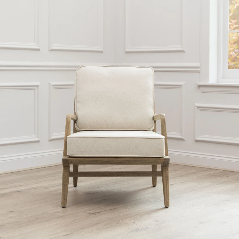Image of Voyage Maison Idris Wooden Modern Wooden Chair Walnut