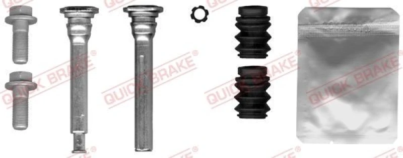 Image of QUICK BRAKE Guide sleeve kit, brake caliper QUICK BRAKE 113-1498X
