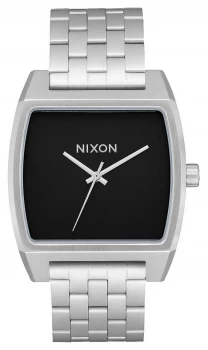 image of Nixon Time Tracker Black Stainless Steel Bracelet Watch