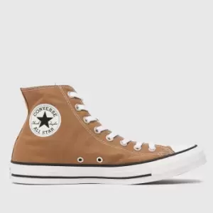 image of Converse Tan All Star Hi Desert Trainers