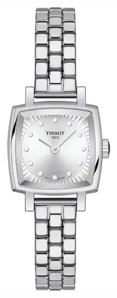 image of Tissot T0581091103601 Lovely Square (20mm) Silver Dial / Watch