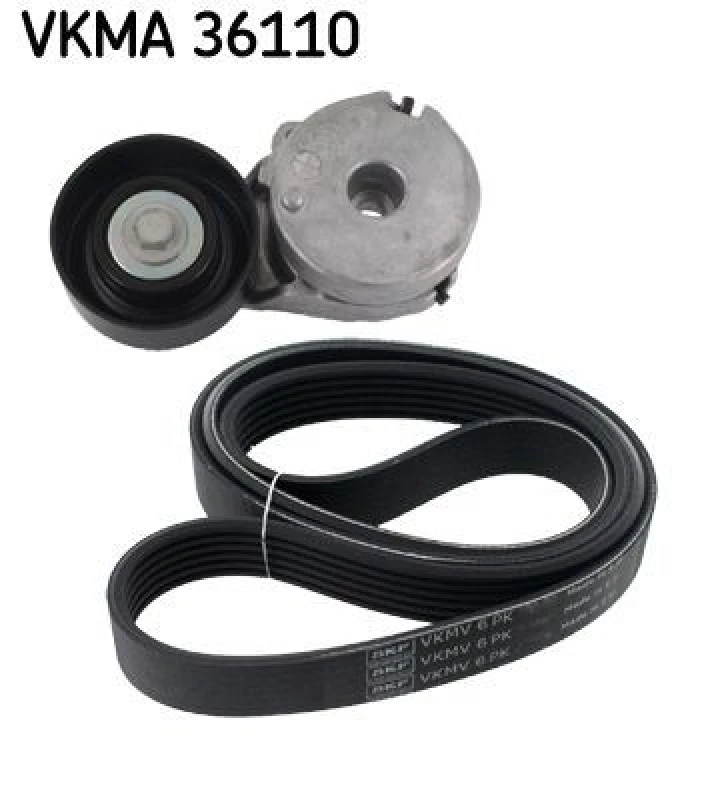 Image of SKF V-Ribbed Belt Set SKF VKMA 36110