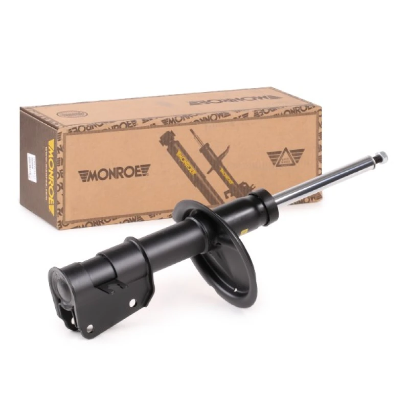 Image of MONROE 16599 Shock absorber MONROE Original (Gas Technology) Gas Pressure, Twin-Tube, Suspension Strut, Bottom Clamp Shock Absorber (854)