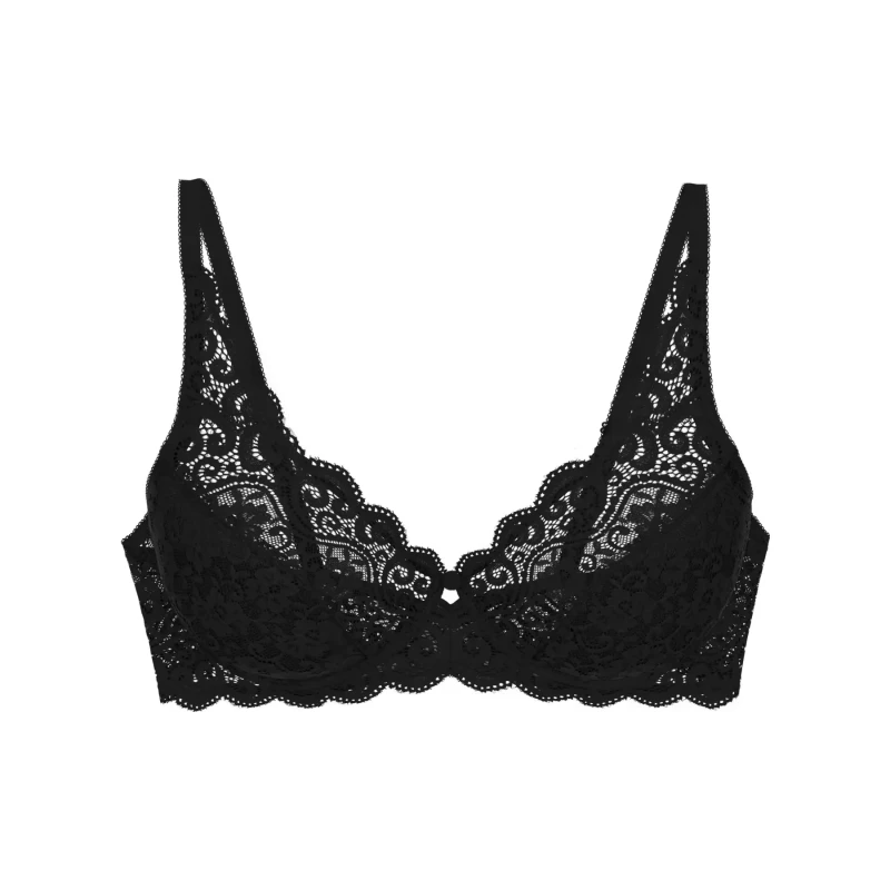 Image of Triumph Amourette Full Cup Bra Black Women 32B;34B;40B;32C;34C;36C;38C;40C;32D;34D;36D;38D;40D;34DD;36DD;38DD