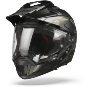 Image of Nolan N70-2 X Grandes Alpes 21 Flat Black Grey 2XL
