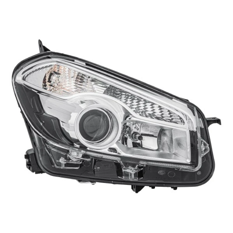 Image of HELLA 1EL 010 335-261 Headlights H7, Right, with motor for headlamp levelling, Xenon Headlight (259)