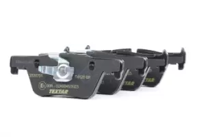 Image of TEXTAR Brake pad set Q+ 2530701 Brake pads,Brake pad set, disc brake BMW,1 Schragheck (F20),3 Touring (F31),3 Limousine (F30, F80),3 GT (F34)