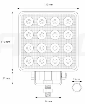 Image of AMiO Worklight 02424