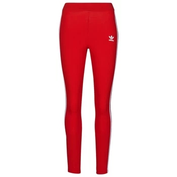 image of adidas 3 STR TIGHT womens Tights in Red - Sizes UK 6,UK 8,UK 10