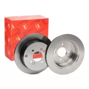 Image of TRW Brake disc DF4803 Brake rotor,Brake discs HYUNDAI,KIA,i20 (PB, PBT),GETZ (TB),ACCENT III Stufenheck (MC),ACCENT III (MC),RIO II (JB)