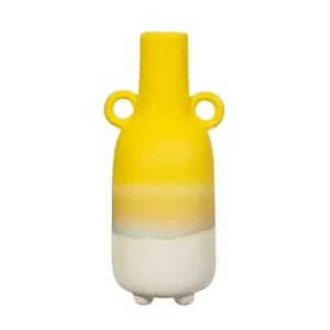 Image of Sass & Belle Mojave Glaze Yellow Large Vase