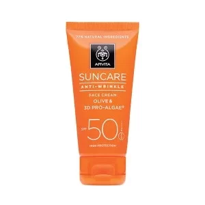 Image of Suncare Anti Wrinkle Face Cream Spf50 Anti-Wrinkle Face Cream 50ml