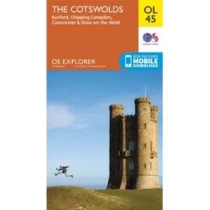 Image of The Cotswolds, Burford, Chipping Campden, Cirencester & Stow-on-the Wold : OL 45