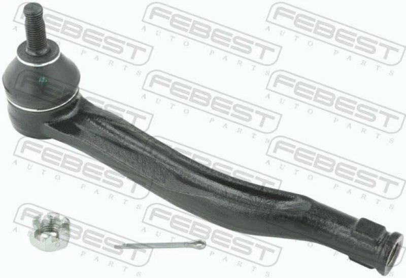 Image of FEBEST 0221-B17LH Track rod end Front Axle Left Tie Rod End (914)