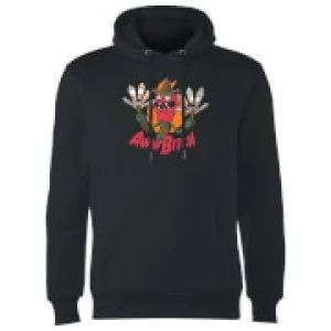 Image of Rick and Morty Scary Terry Hoodie - Black