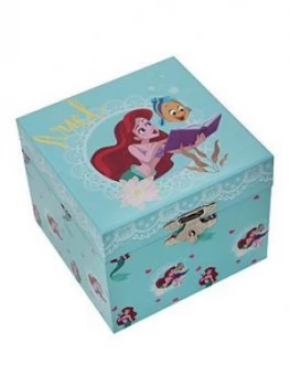 image of Disney Pastel Princess Musical Jewellery Box Ariel