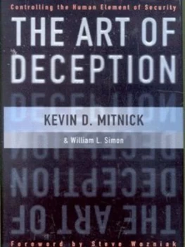 Image of The Art of Deception by Kevin D. Mitnick Hardback