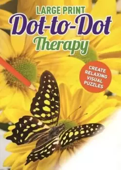 Image of Large Print Dot-to-Dot Therapy - Georgina McDonald - Paperback - Used