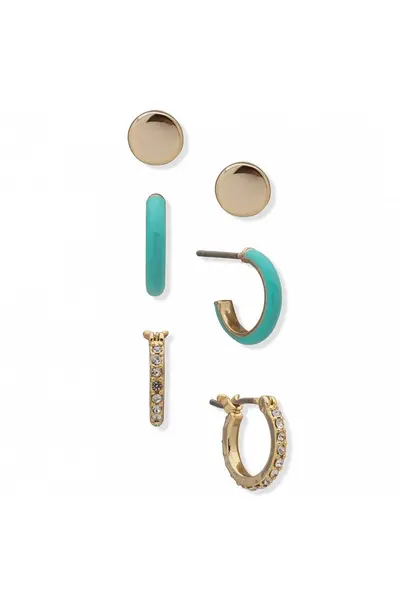 Image of DKNY Jewellery Earrings - 60563036-887 Gold