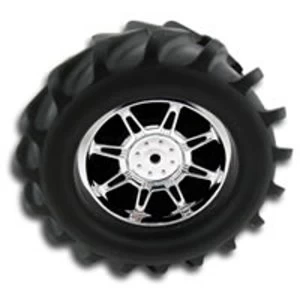Image of Rpm Standard Width 'Monster Spider' Wheels - Chrome