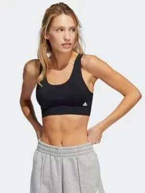 Image of adidas Purelounge Light-support Bra, Grey Size XL Women