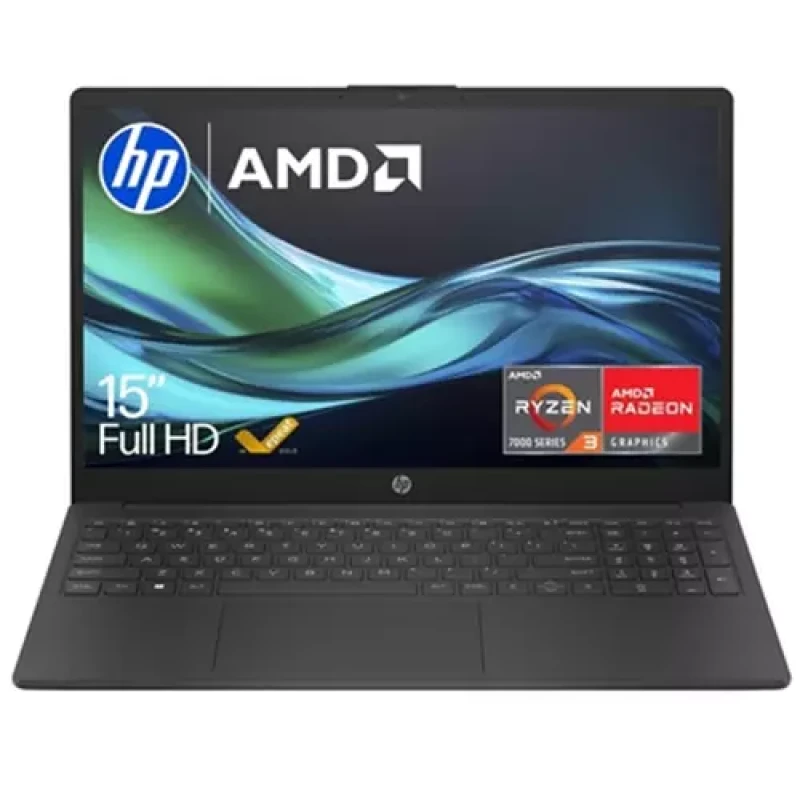 Image of HP 15-fc0045sa AMD Ryzen 3 7320U 8GB RAM 256GB SSD 15.6" Windows 11 Home Laptop BM2U2EA#ABU