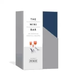 Image of mini bar 100 essential cocktail recipes 8 notebook set