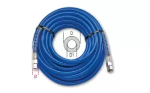 Image of Beta Tools 1915E 12m Braided Polyurethane Hose ID: 11mm Gas: 3/8" 019150020