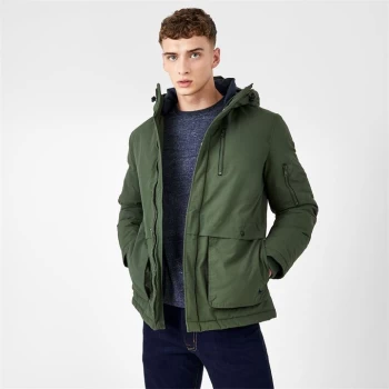 Image of Jack Wills Brainbrook Parka Coat - Khaki