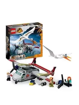 image of Lego Jurassic World Quetzalcoatlus Plane Ambush 76947